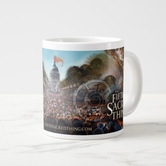 Fifth Sacro Civic Centre Jumbo Tasse (Vorderseite Rechts)