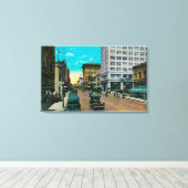 Fifth Street mit Blick nach Norden, San Diego Leinwanddruck (Insitu (Holzboden))