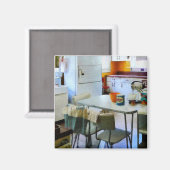 Fifties Küche Magnet (Vorderseite/Rückseite)