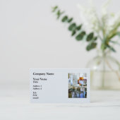 Fifties Küche Visitenkarte (Stehend Vorderseite)