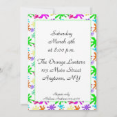 FiftiesThemed Einladung (Rückseite)