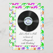 FiftiesThemed Einladung (Vorne/Hinten)