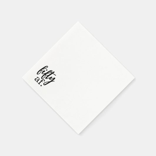 Fifty Af Cocktail Napkins Serviette (Ecke)