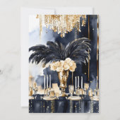 Fifty and Fabulous 1920s Einladung (Rückseite)