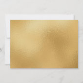 Fifty and Fabulous Script Photo 50th Birthday  Inv Einladung (Rückseite)