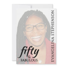 Fifty Fabulous Fiftieth 50th Birthday Photo