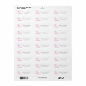 Fifty & Fabulous Pink 50th Birthday Party Invitati (Vorne)