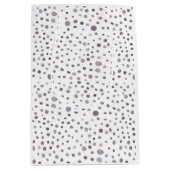 Fig Confetti Wasserfarbe Dots Geschenktasche Mittlere Geschenktüte (Vorderseite)