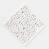 Fig Confetti Wasserfarbe Dots Papier Napkin Serviette (Ecke)