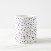Fig Confetti Wasserfarbe Punkte Klassische Tasse (Mittel)
