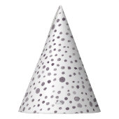 Fig Confetti Watercolor Dots Party Hat Partyhütchen (Links)