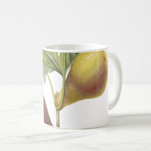 fig(Ficus violacea) von Redouté Kaffeetasse