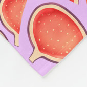 Fig Fruit Fleecedecke (Ecke)