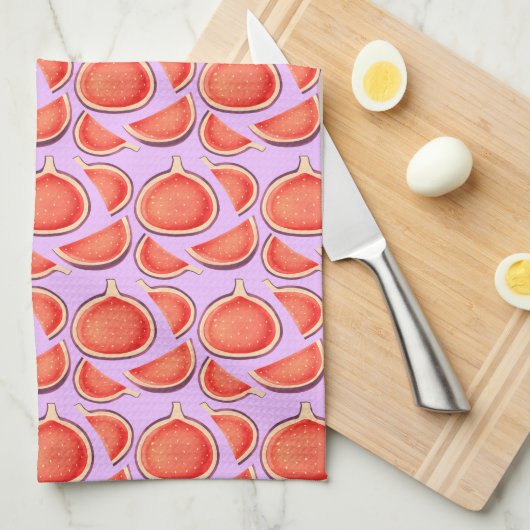 Fig Fruit Geschirrtuch (Viertel Falte)