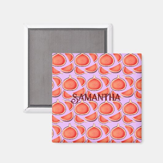 Fig Fruit Magnet (Vorderseite/Rückseite)