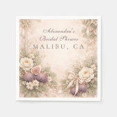 Fig Garden Romance Junggesellinnenabschied Serviette (Vorderseite)