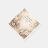 Fig Garden Romance Junggesellinnenabschied Serviette (Ecke)