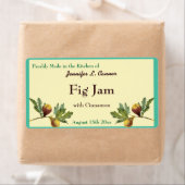 Fig Jam oder Preserve Canning Jar Food Label (Insitu)