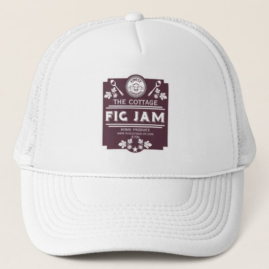 Fig Jam Seller Truckerkappe (Vorderseite)