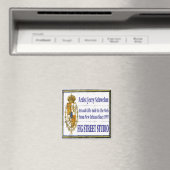 Fig Street Studio Tile Mural Magnet (In Situ (Geschirrspüler))