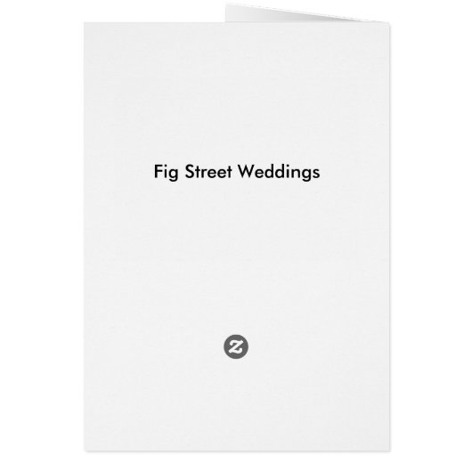 Fig Street Weddings (Hinten)