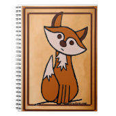 Fig the fox notebook notizblock (Vorderseite)