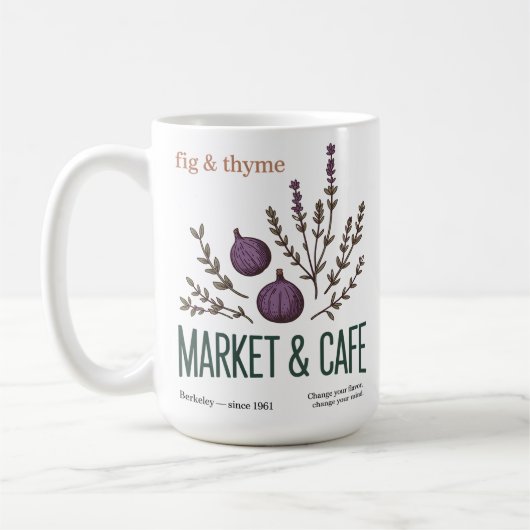 Fig & Thyme Kaffeetasse (Links)