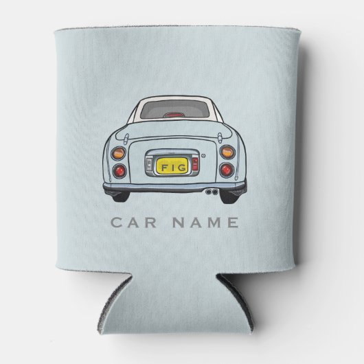 Figarations Blue Figaro Auto Name kann kühler Dosenkühler (Vorderseite)