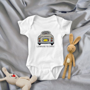 Figarations Cute Topaz Mist Figaro Cartoon Car Baby Strampler