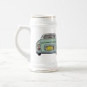 Figarations Emerald Green Figaro Car Beer Stein Bierglas (Links)