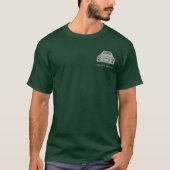 Figarations Emerald Green Figaro Driver Name T-Shirt (Vorderseite)