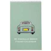 Figarations Emerald Green Figaro Garage Calendar Kalender (Titelbild)