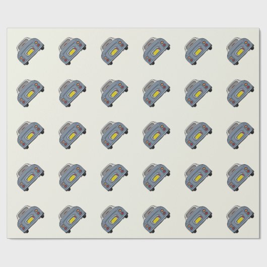 Figarations Lapis Gray Figaro Autopapier Geschenkpapier (Flach)