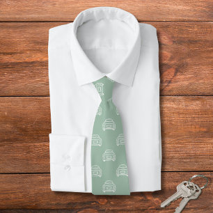 Figarations Monoline Emerald Green Figaro Car Krawatte
