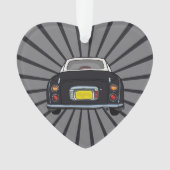 Figarations Niedlich Black Figaro Car Ornament (Vorderseite)