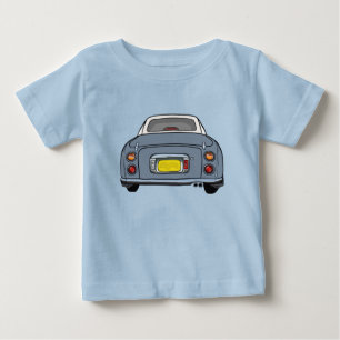 Figarations Niedlich Lapis Gray Figaro Car Baby T-shirt