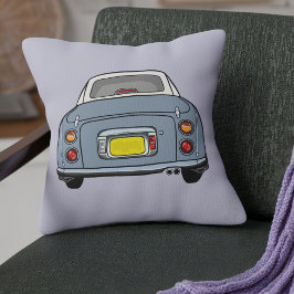 Figarations Niedlich Lapis Gray Figaro Car Lilac Kissen