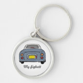 Figarations Niedlich Lapis Gray Figaro Schlüsselan Schlüsselanhänger (Vorne)