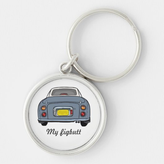 Figarations Niedlich Lapis Gray Figaro Schlüsselan Schlüsselanhänger (Vorne)