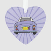 Figarations Niedlich Lilac Figaro Car Ornament (Vorderseite)