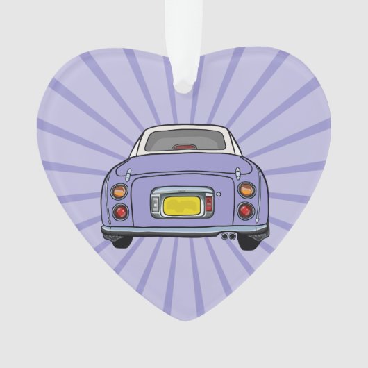 Figarations Niedlich Lilac Figaro Car Ornament (Vorderseite)