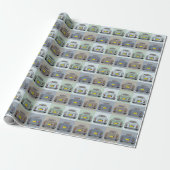 Figarations Season of Figaro Car Wrapping Paper Geschenkpapier (Ungerollt)