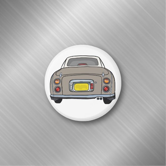 Figarations Topaz Mist Figaro Car Magnet