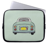 Figaro Car Green Laptop Sleeve (Vorderseite)