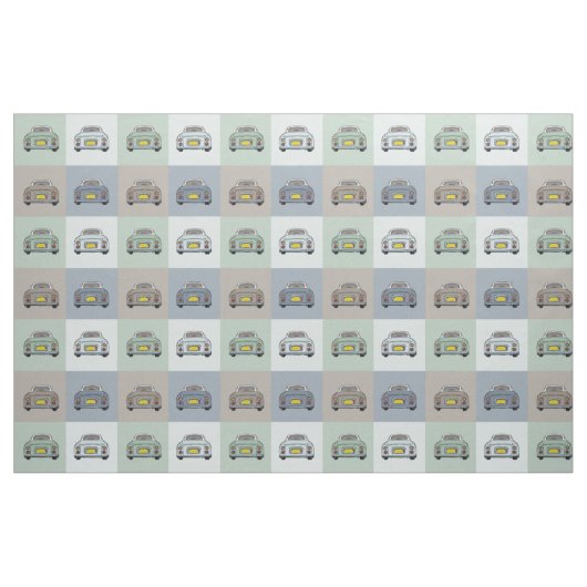 Figaro Car Muster Stoff (Fat Quarter (45,7 x 55,9 cm))