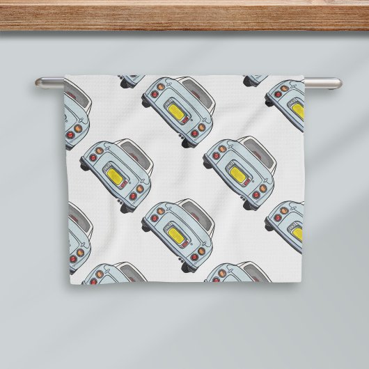 Figaro Car Pale Aqua Küche Handtuch