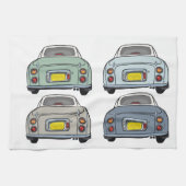 Figaro Car Saison Niedlich Figarations Küchentüche Handtuch (Horizontal)