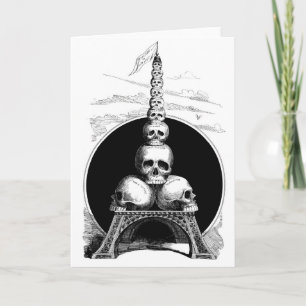 Figaro. Ein Eiffelturm für den Friedhof Karte