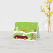 Figaro Feiertags-Karte Karte (Gelbe Blume)