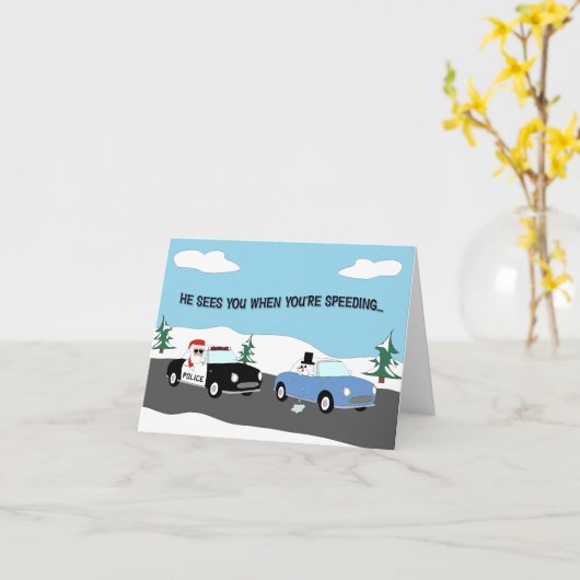 Figaro Feiertags-Karte Karte (Gelbe Blume)